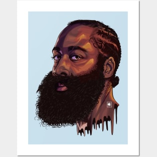 James harden Posters and Art